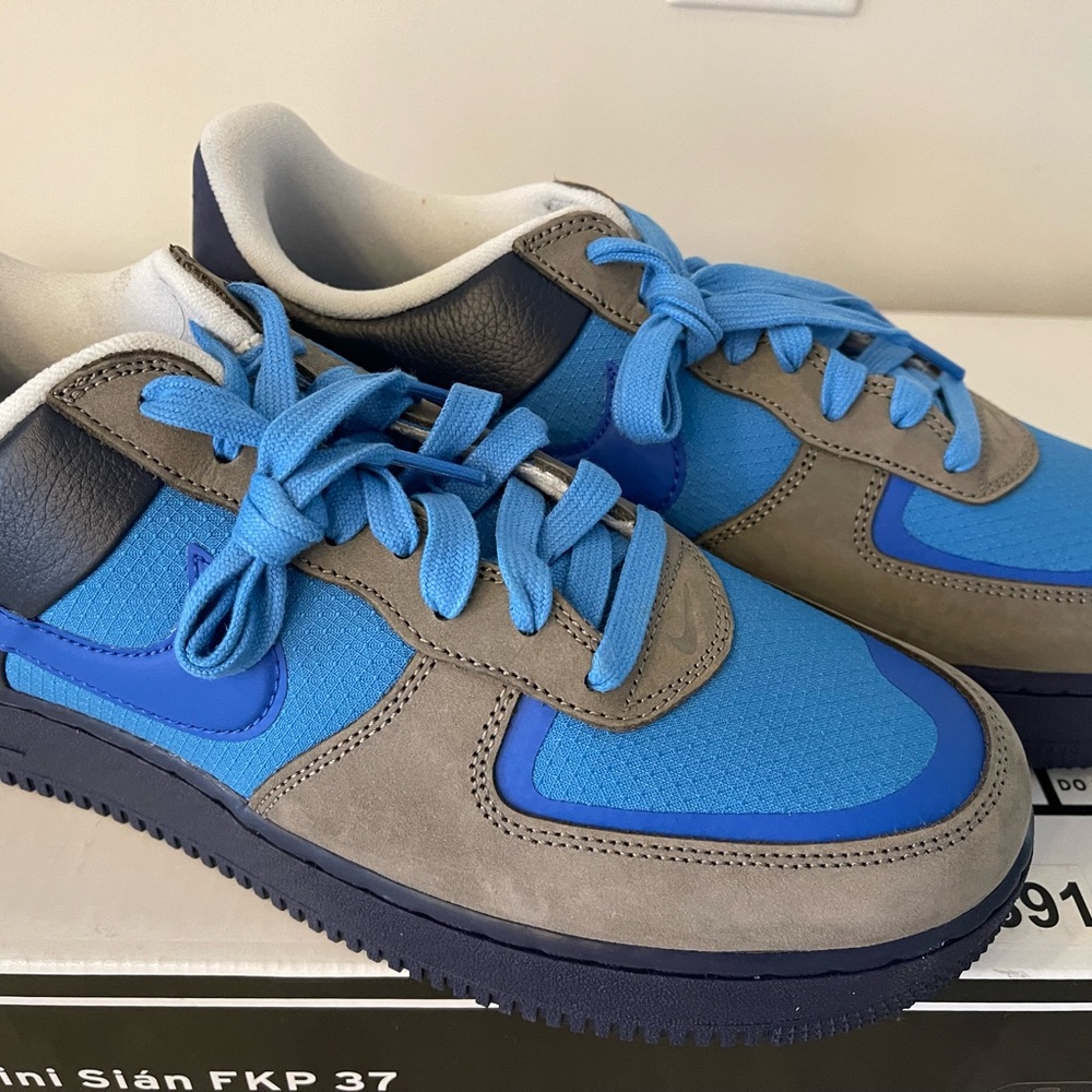 Nike Blue and Gray Athletic Shoes